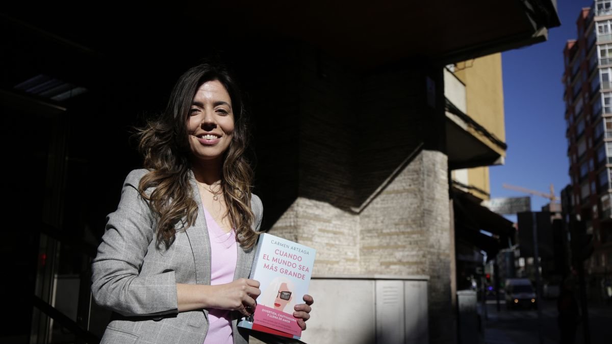 Imagen de archivo de la escritora leonesa Carmen Arteaga.