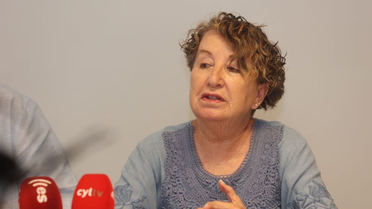 Pilar Martín Coruña, de la asociación vecinal.