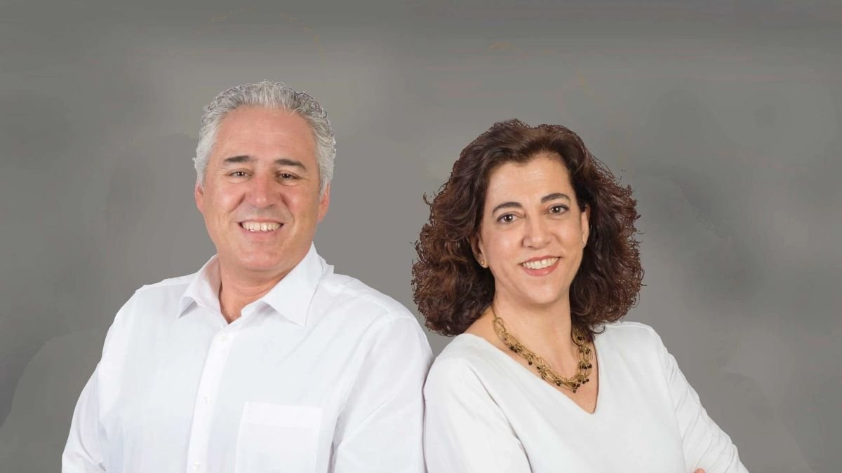 Los arquitectos leoneses Andrés Rodríguez Sabadell y Susana Valbuena.