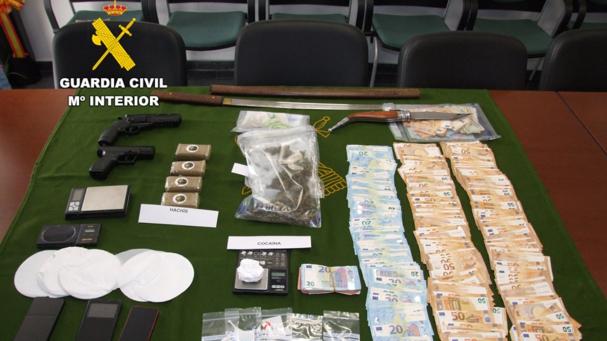 Desarticulada una red de venta de cocaína