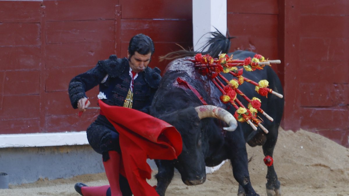 Morante de la Puebla, en  la tarde de su triunfo en Madrid.