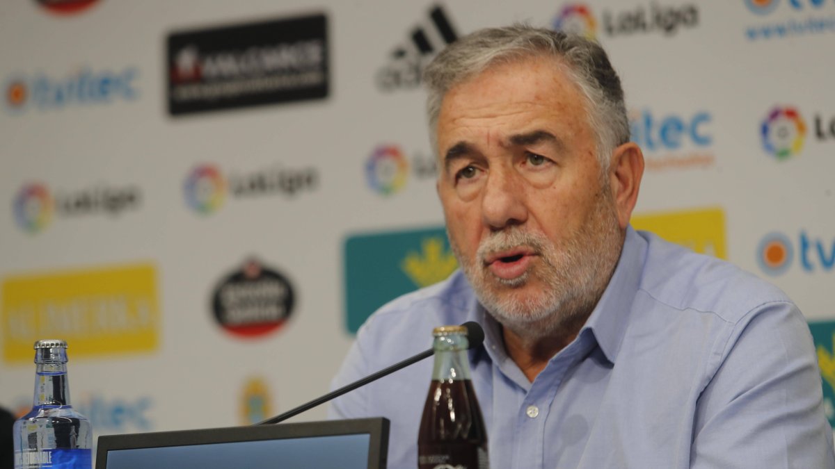 José Fernández Nieto, presidente de la SD Ponferradina.