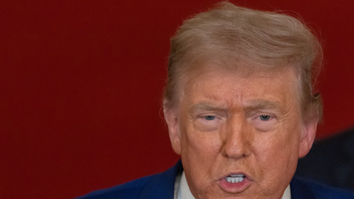 El presidente de EE UU Donald Trump.