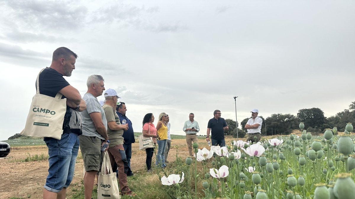 Encuentro de la empresa Alcaliber con agricultores del Páramo Bajo de León. 