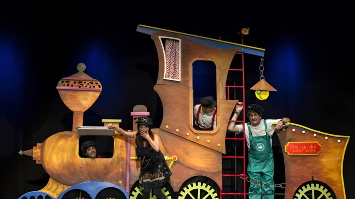 Brama teatro en un momento de la función.
