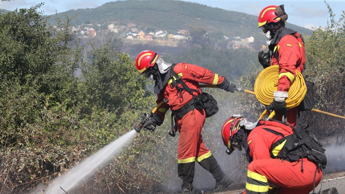 Una de las últimas intervenciones de la UME, a principios de mes en el Bierzo.