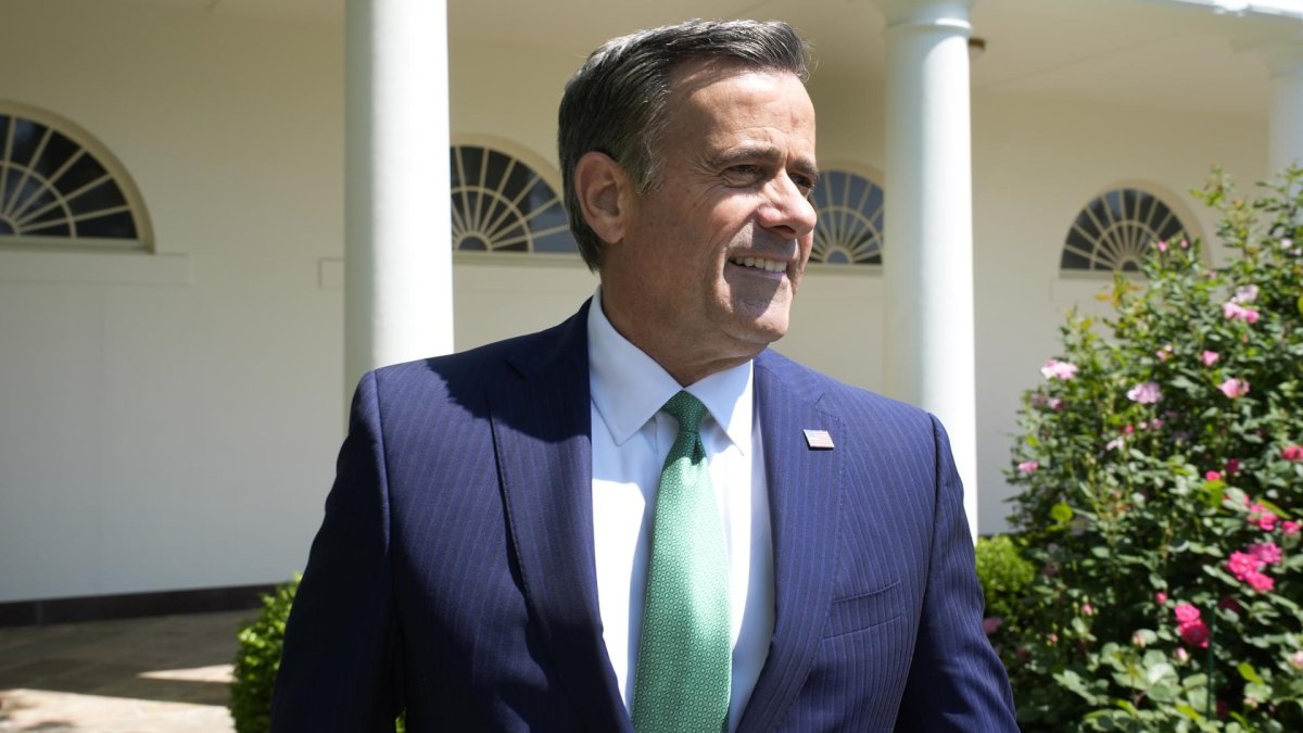 Foto de archivo del director de la CIA, John Ratcliffe. EFE/YURI GRIPAS/POOL.