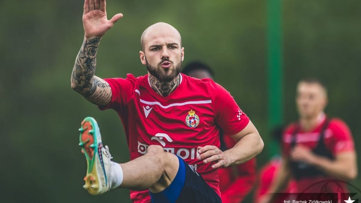 Sergio Benito, en su etapa como futbolista del Wisla Cracovia polaco.