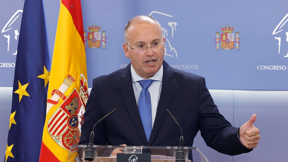 Miguel Tellado será el nuevo secretario general del partido, según ha informado este miércoles el líder del Partido Popular, Alberto Núñez Feijóo