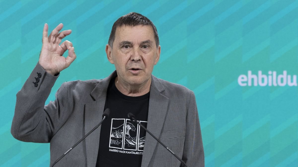 El coordinador general de EH Bildu, Arnaldo Oteg.
