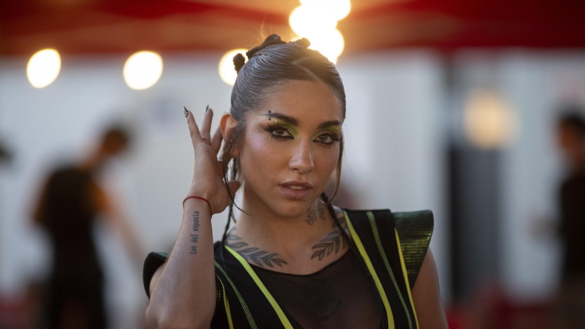 La cantante argentina María Becerra.