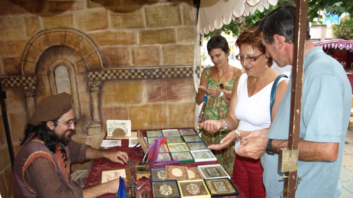 Imagen de archivo del Mercado Medieval de Santa María del Páramo.