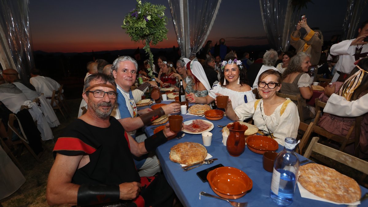 Noche templaria cena medieval foto Luis de la Mata
