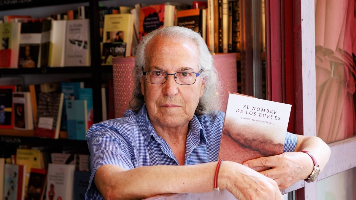 Eugenio Marcos Oteruelo, esta semana en la librería café Tula Varona.