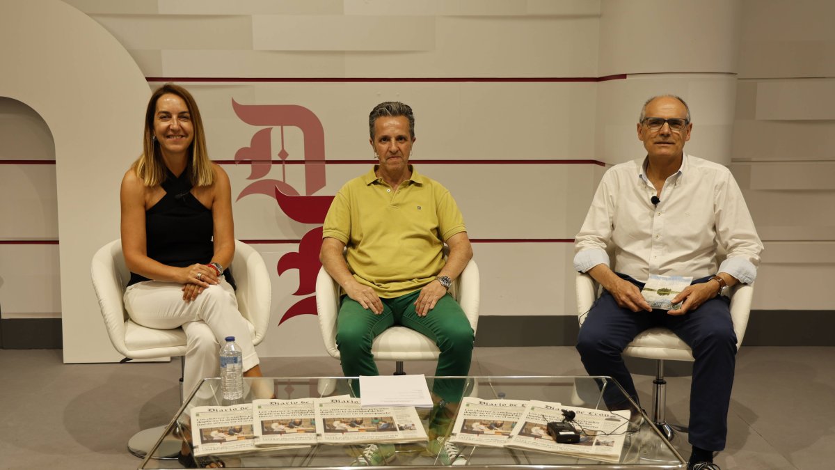 Inmaculada Villa, Miguel Ángel Zamora y Francisco Javier Álvarez.