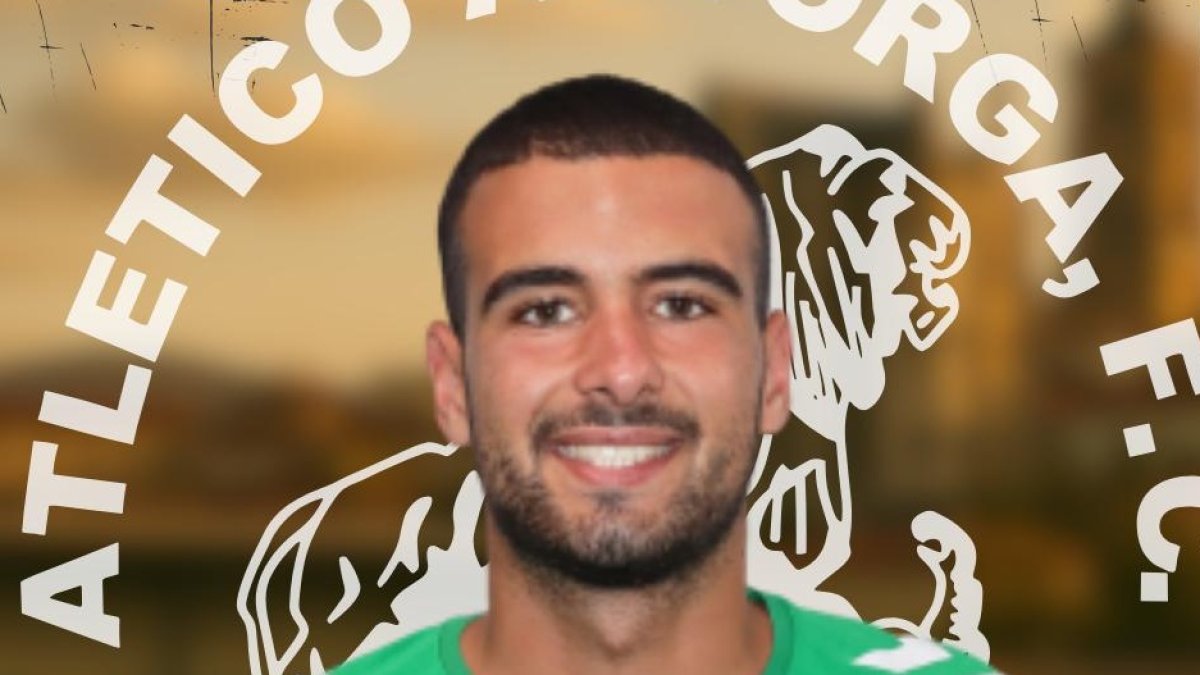 El portero Martín Cascajo, primer refuerzo del Atlético Astorga.