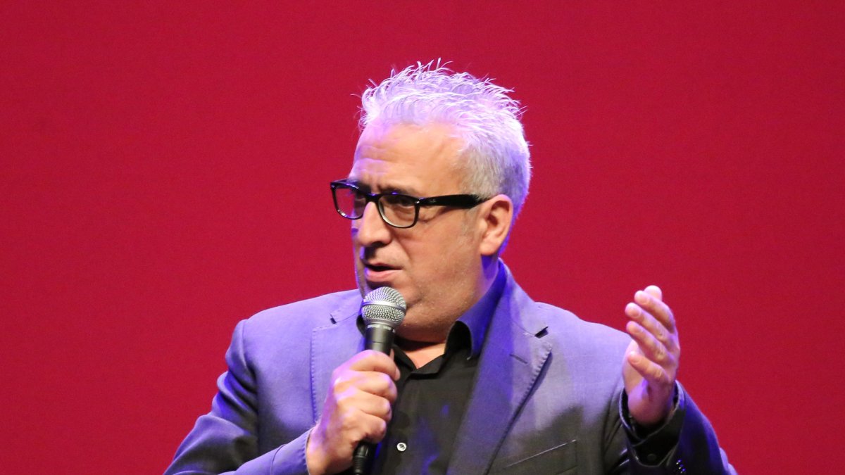 Leo Harlem en un momento del espectáculo 