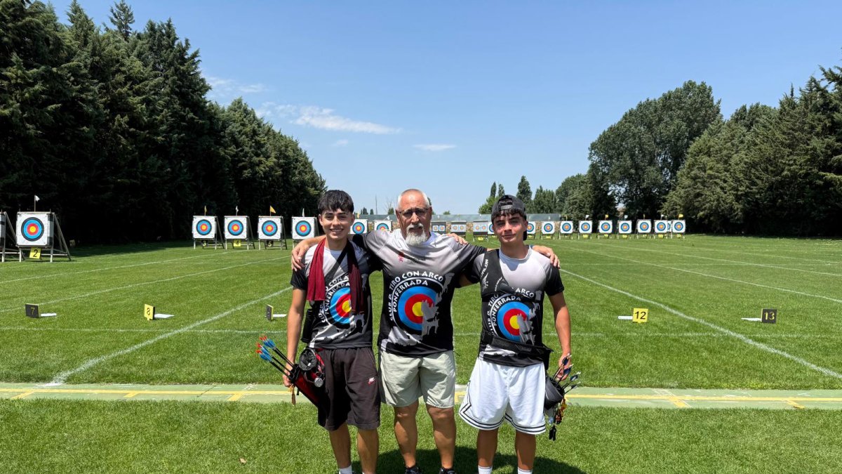 Two golds for the cta ponferrada in the autonomic archery