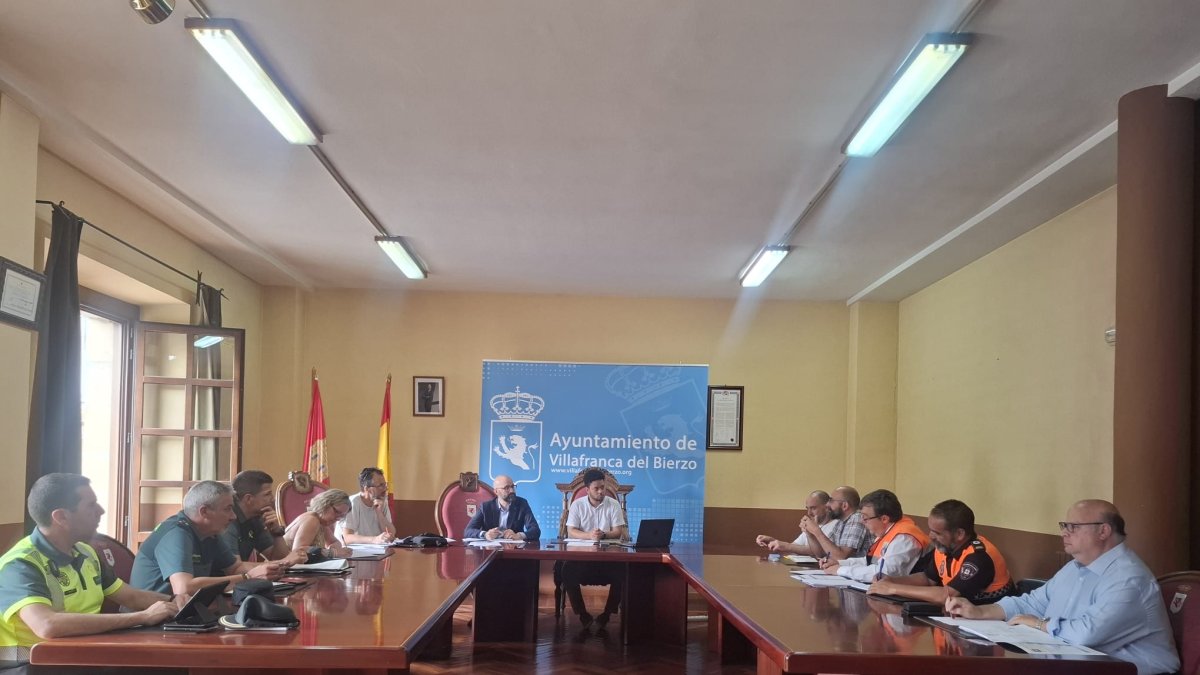 La Junta Local de Seguridad celebrada en Villafranca