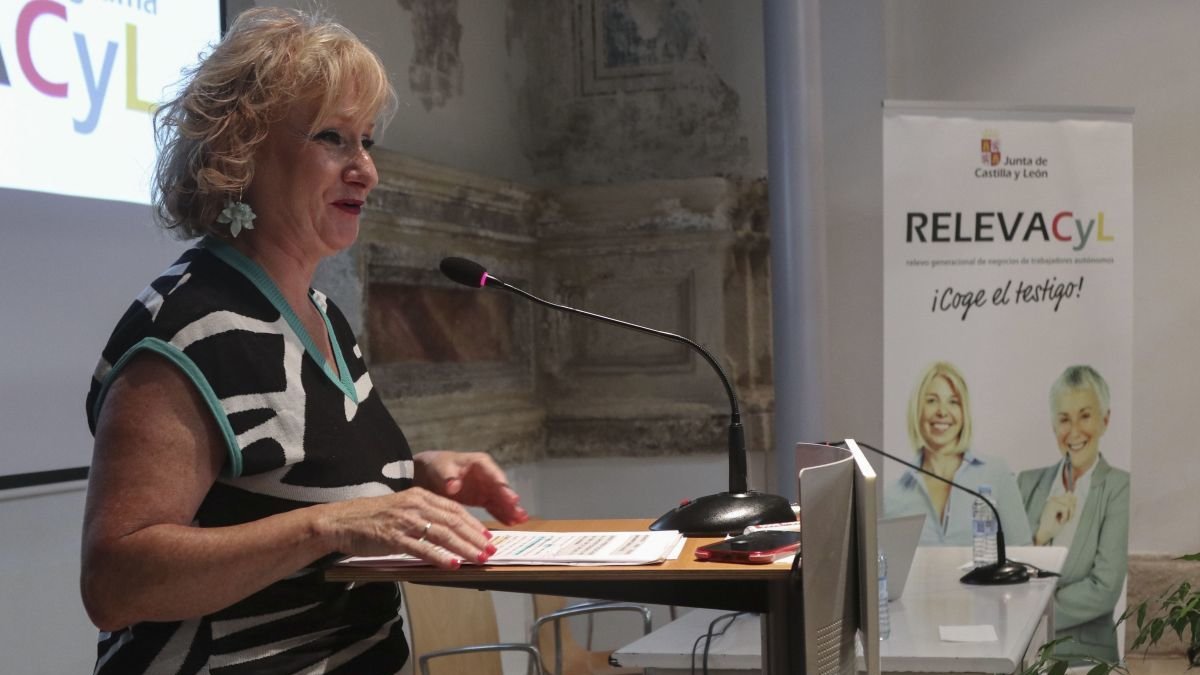 La consejera de Industria, Comercio y Empleo, Leticia García.