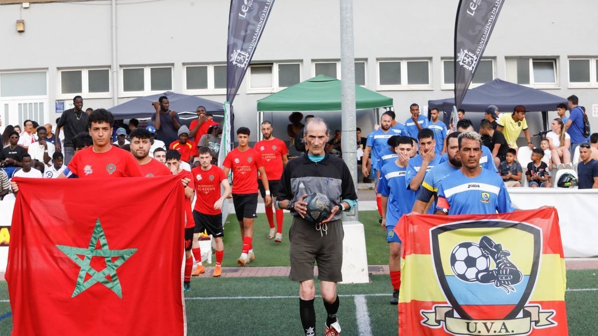 España y Marruecos cerraron la segunda jornada competitiva del Mundialito Leonés.