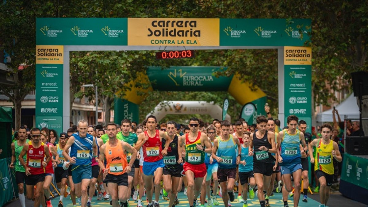 Carrera popular contra la ELA.