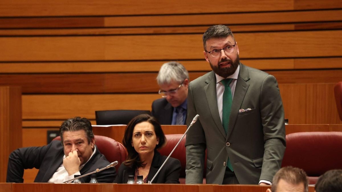 El procurador berciano en una intervención en las Cortes.