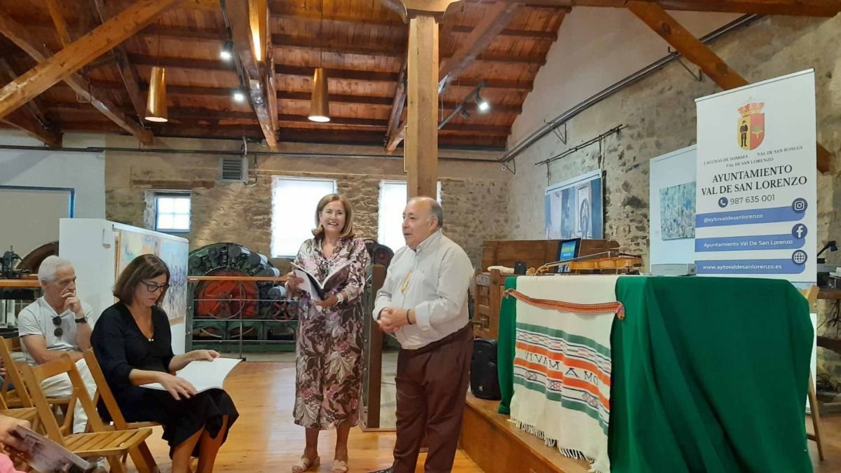 Un momento de la inauguración.