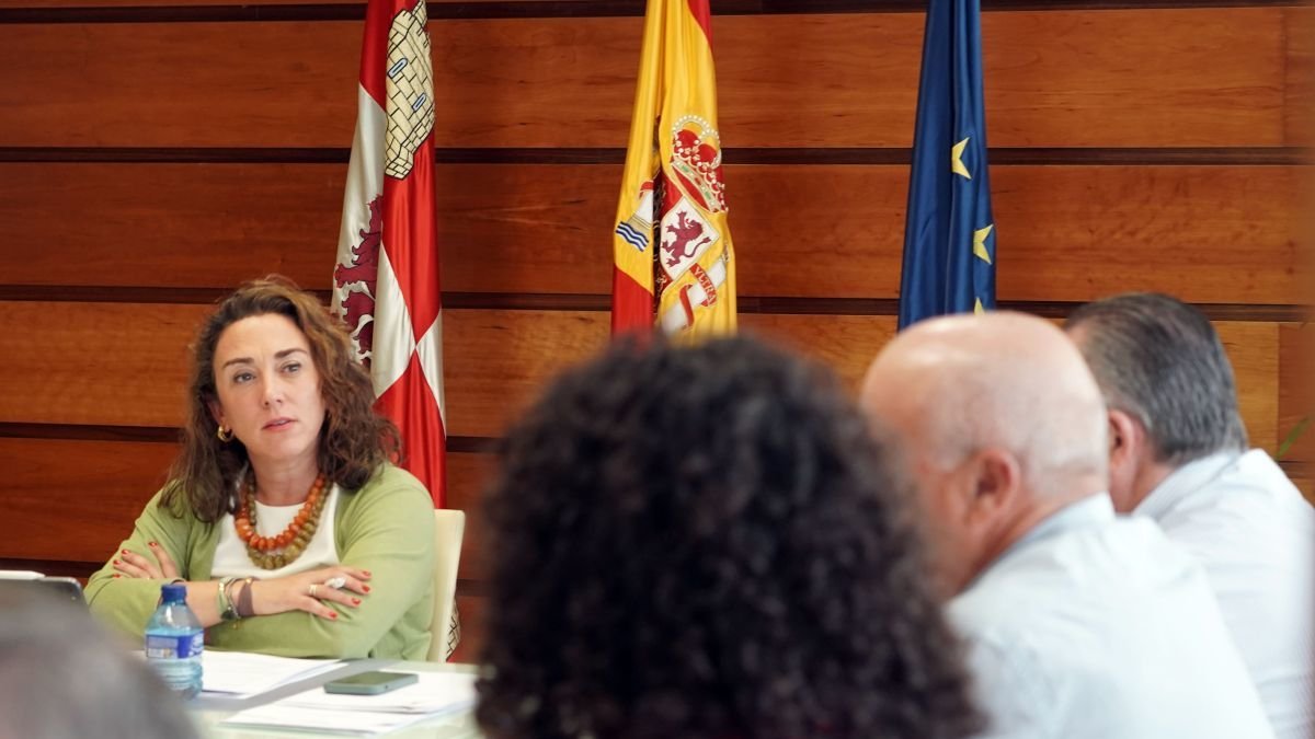 La consejera González Corral, durante el Consejo Regional Agrario.