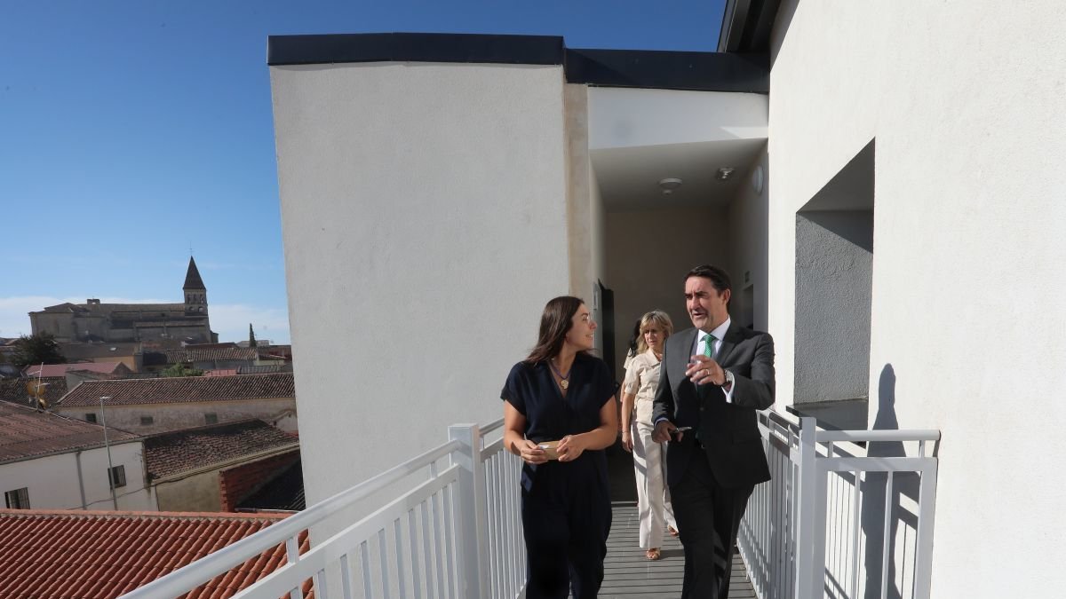 Suárez-Quiñones, en un acto institucional ayer en Palencia.