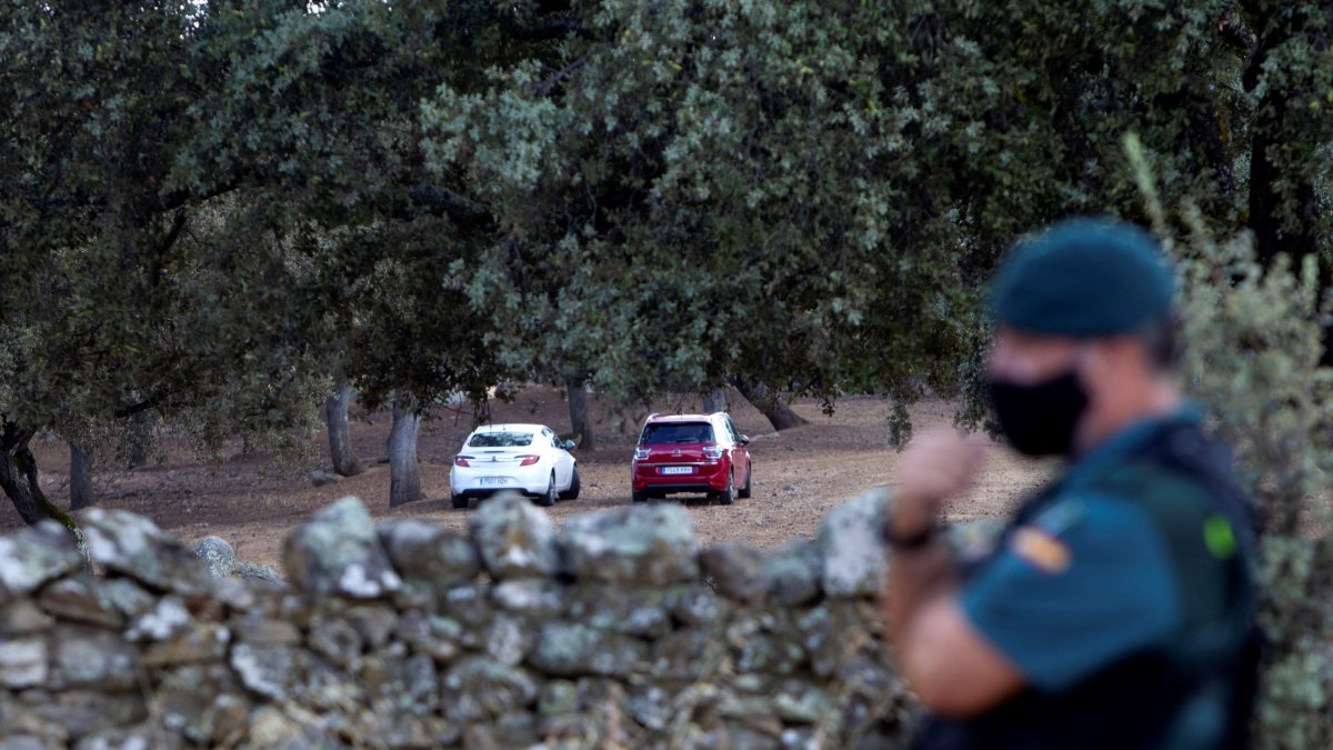 Finca donde fue encontrado el cuerpo sin vida de Manuela Chavero en el término municipal de Monesterio, en Badajoz.