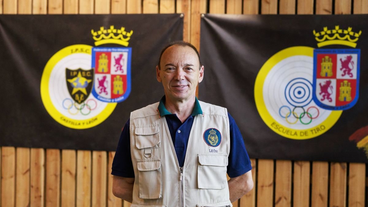 Esteban Fernández espera ser nuevo presidente de la Federación de Tiro de CyL.