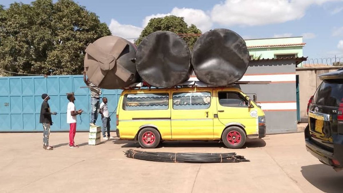 Las bombas de agua para los habitantes de Kilela Balanda.