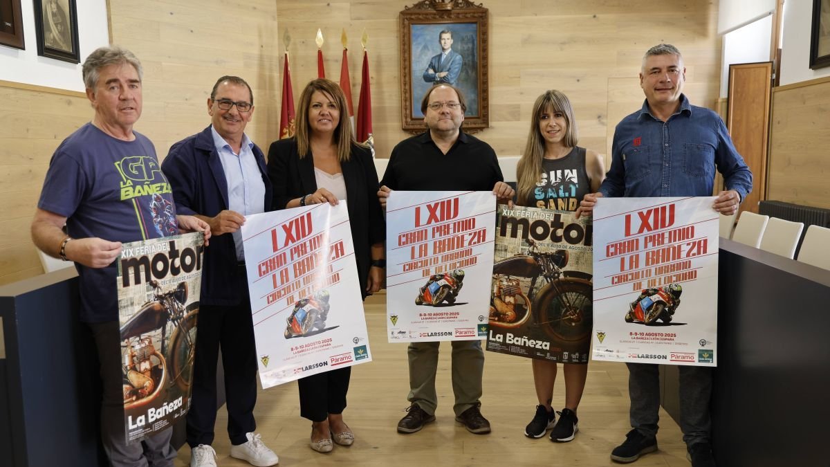 Presentación de la retransmisión que se realizará el día 10 del GP de La Bañeza.