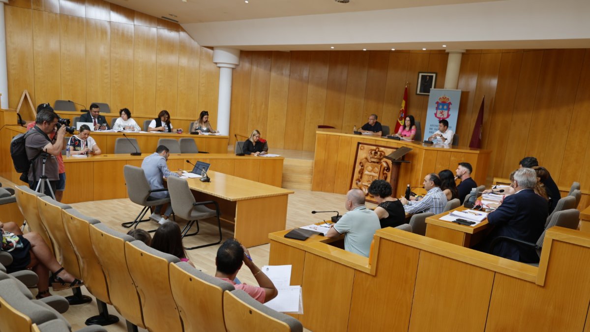 Pleno en eel Ayuntamiento de San Andrés
