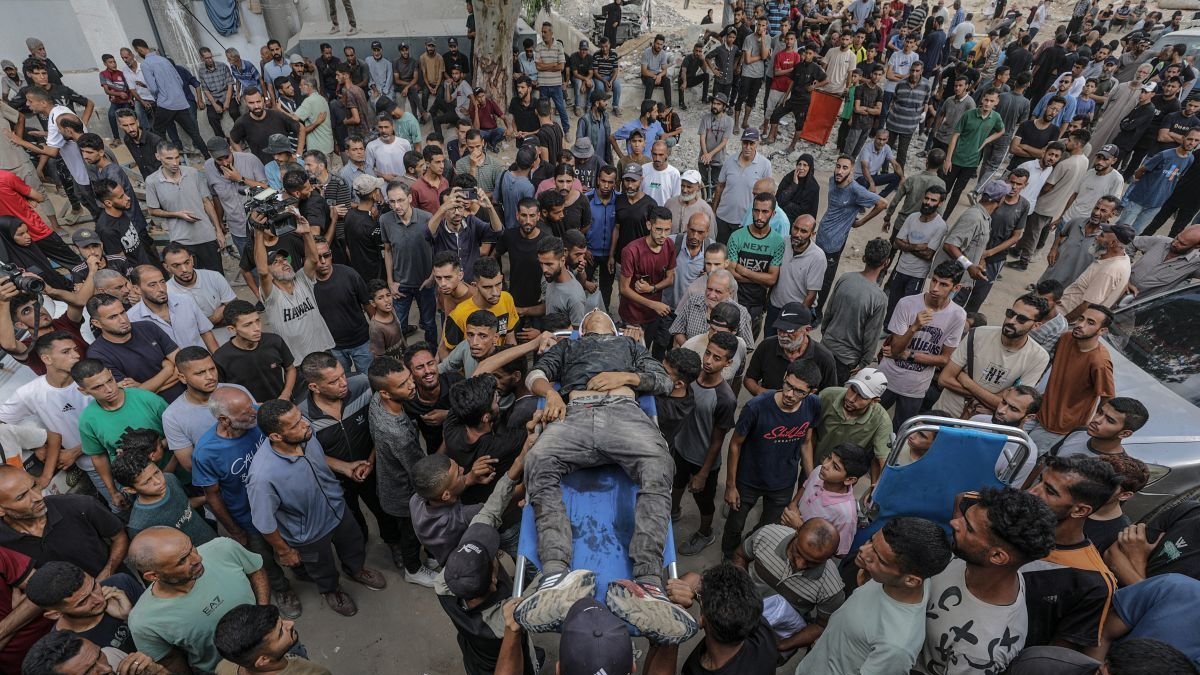 Imagen de los muertos en el tiroteo.