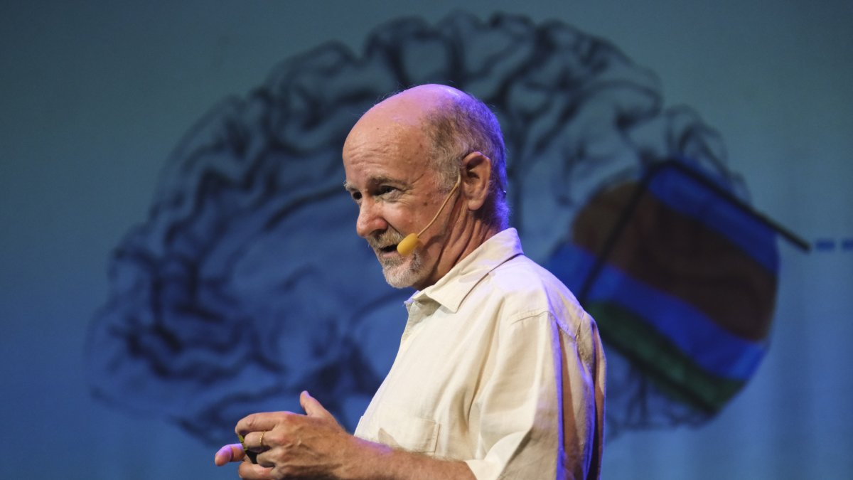 El neurocientífico Rafael Yuste participÓ este jueves en el acto de clausura de la primera edición del campus Internacional Ciudad de La Laguna.
