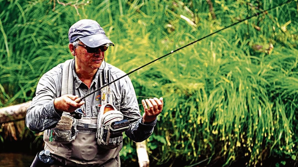 Luis Nieto sumó en las aguas del río Órbigo su tercer título provincial seguido.