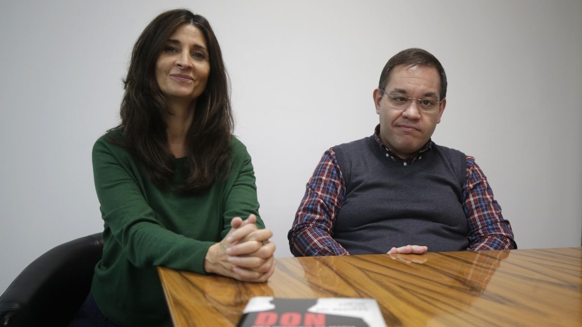 Cristina Fanjul y Víctor del Reguero, autores de 'Don Vito'.