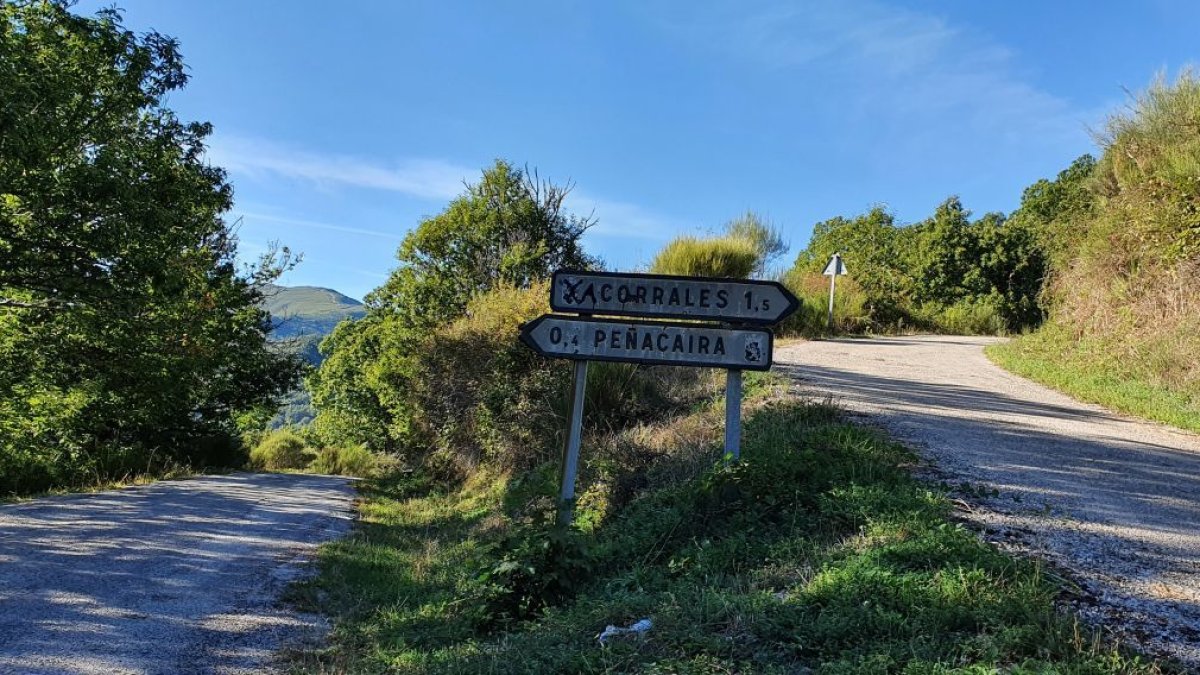 La carretera de Barjas, donde tuvo lugar el accidente, es sinuosa por la orografía de montaña.