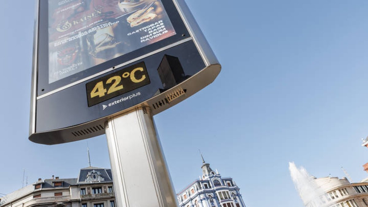El termómetro de Santo Domingo alcanzó los 42º