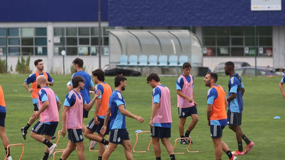 La Deportiva en una sesión de esta pretemporada.