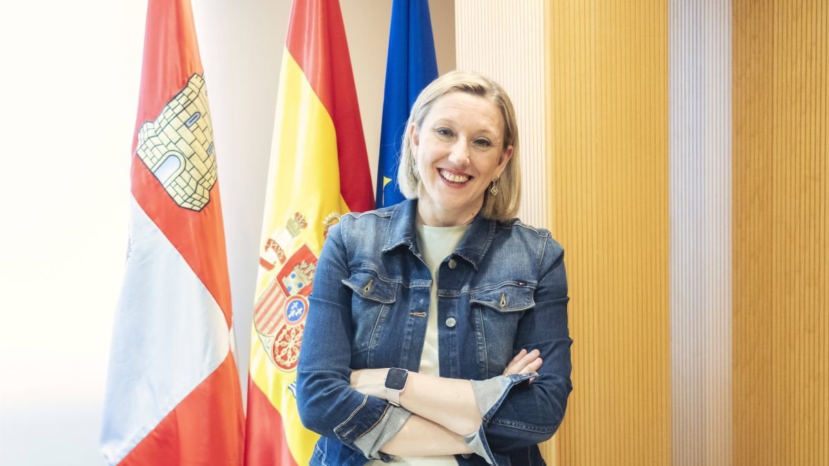 La vicepresidenta y consejera Isabel Blanco.