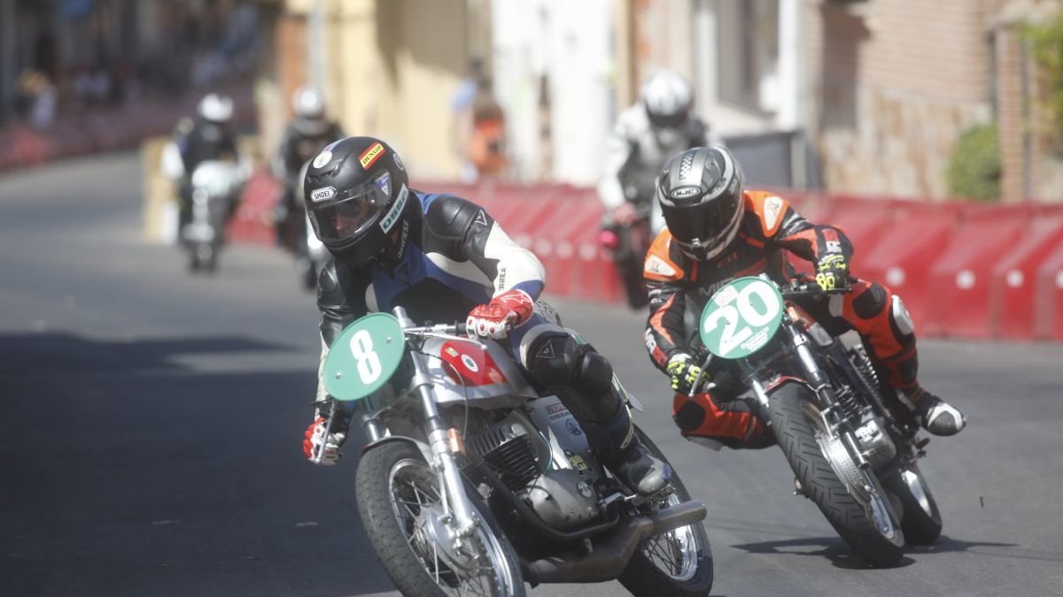 Un momento de los entrenamientos de este sábado.