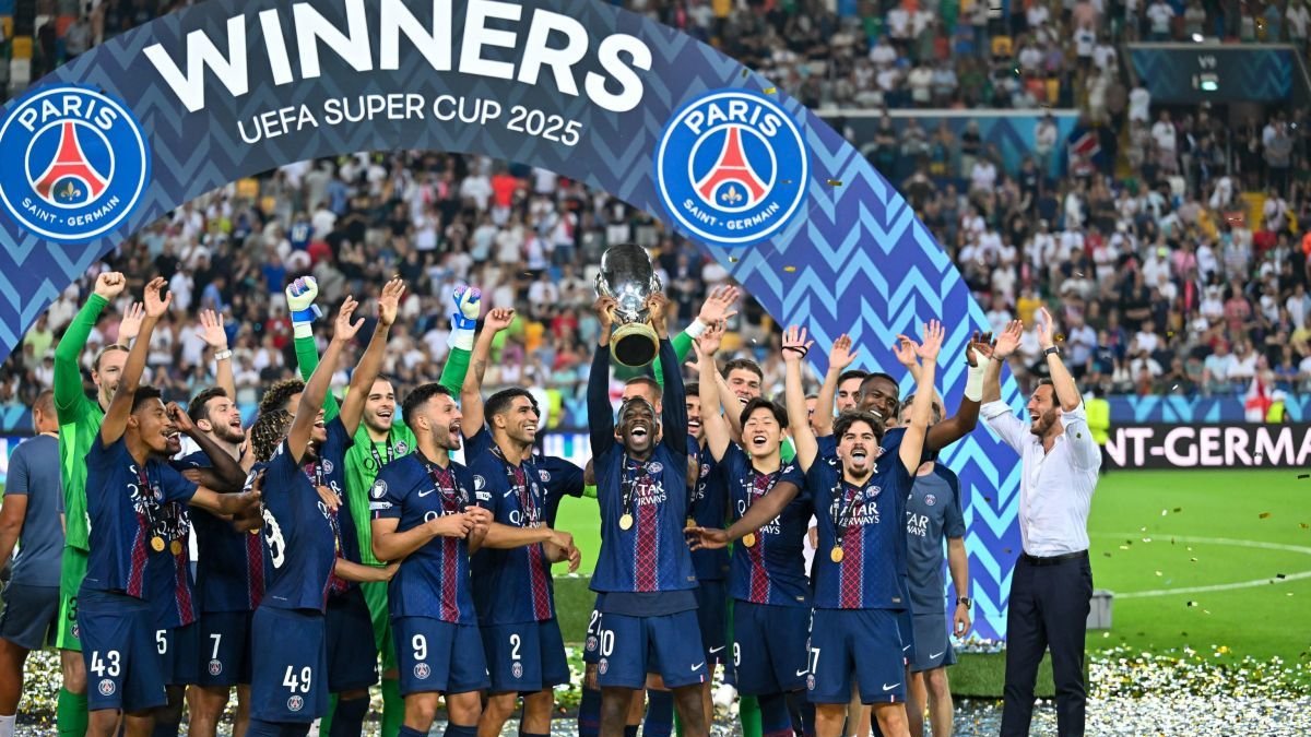 El PSG conquista la Supercopa de Europa