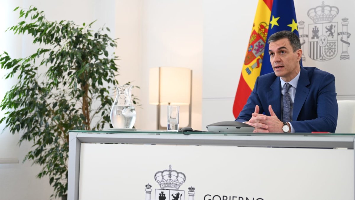 Sánchez preside por videoconferencia el comité de coordinación del plan estatal de emergencias ante los incendios