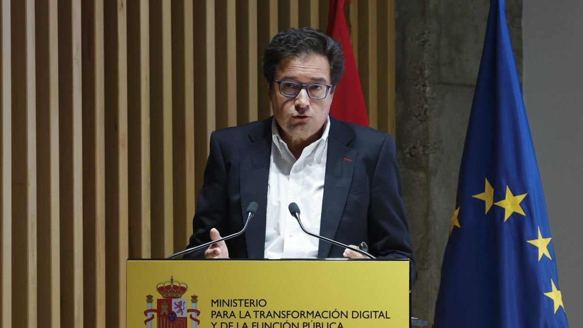 El ministro para la Transformación Digital y de la Función Pública, Óscar López.