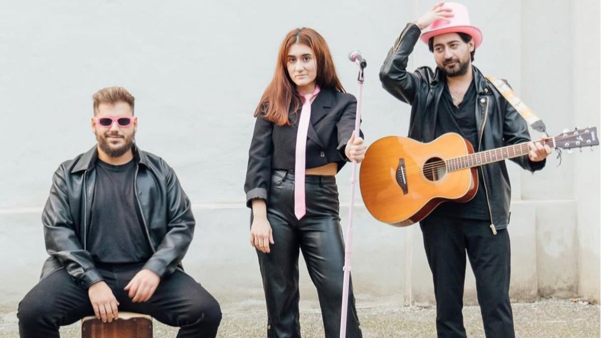 Integrantes del grupo The Rockkens