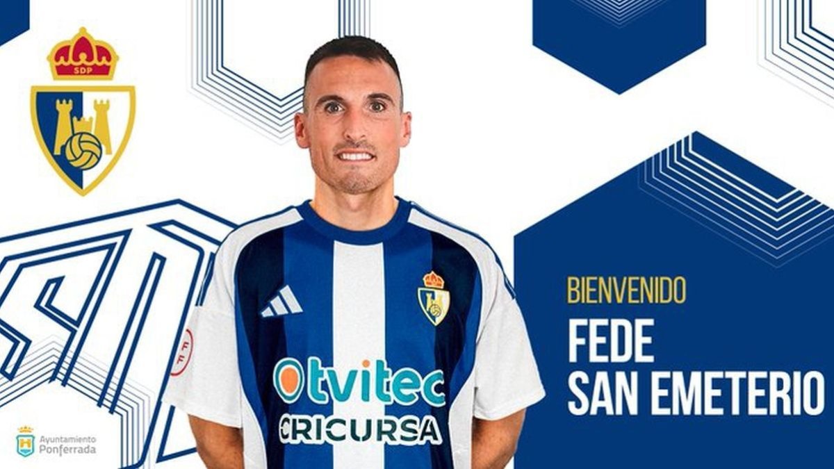 El centrocampista Fede San Emeterio.