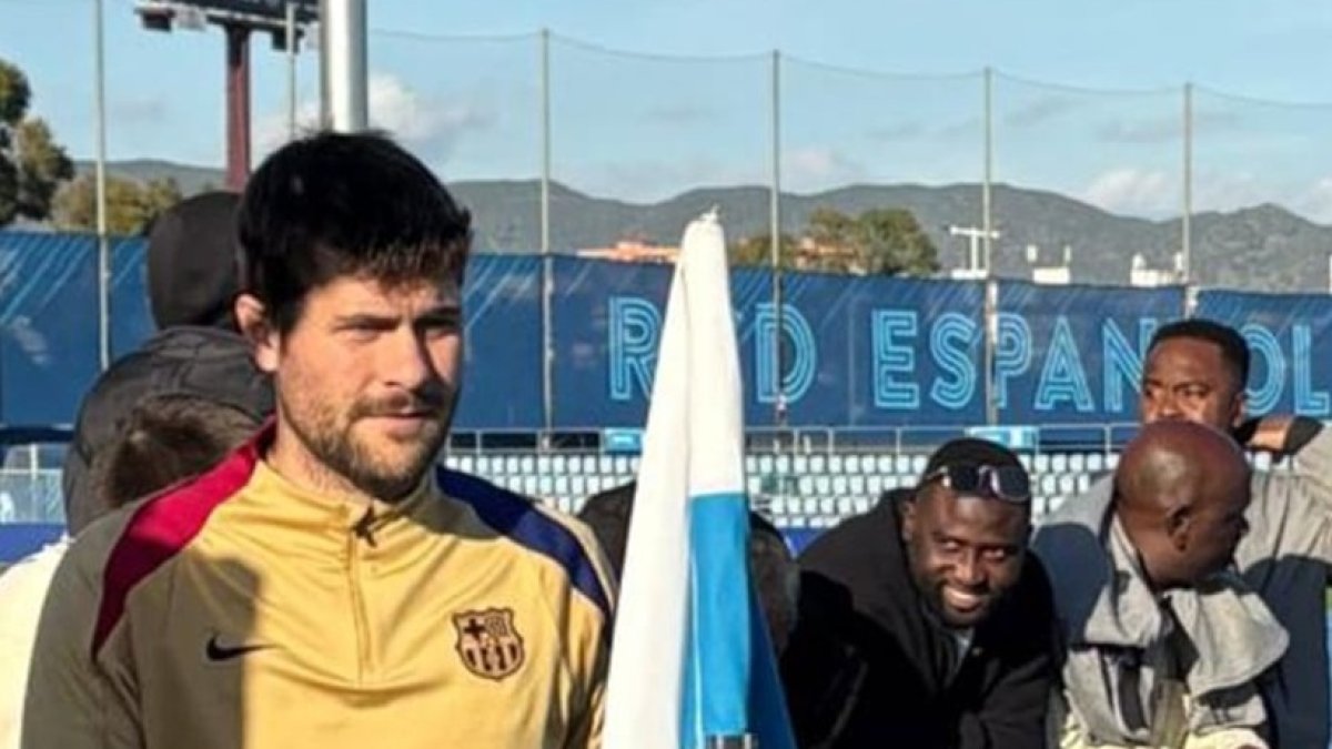 Rodicio afronta su segunda temporada como preparador físico del FC Barcelona sub-14.